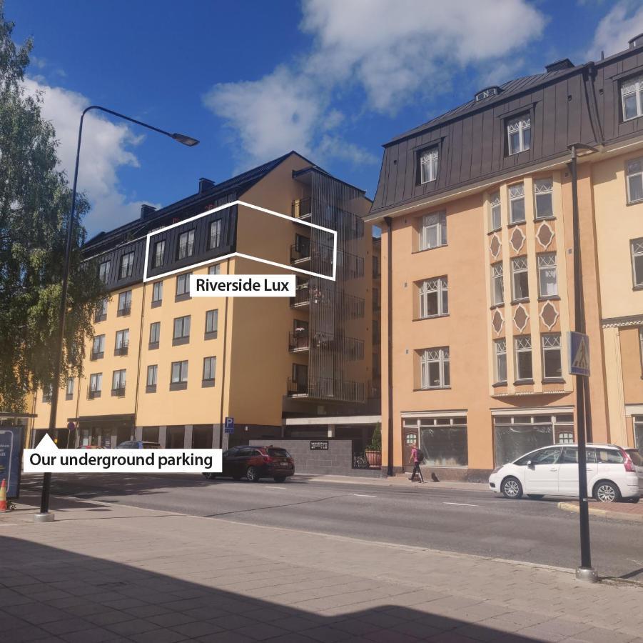 Riverside Lux With 2 Bedrooms, Car Park Garage And Sauna Турку Екстериор снимка