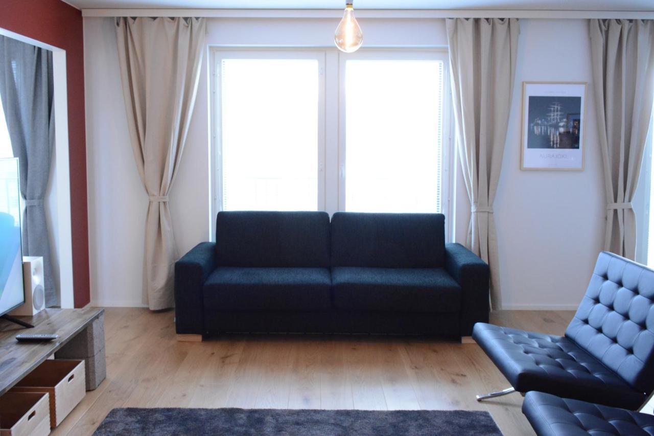 Riverside Lux With 2 Bedrooms, Car Park Garage And Sauna Турку Екстериор снимка